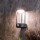LED Wandleuchte Albaldah in Grau 13,5W 645lm IP65 mit Bewegungsmelder