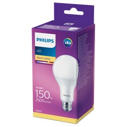 Philips LED Lampe ersetzt 150W, E27, warmweiß, 2700...
