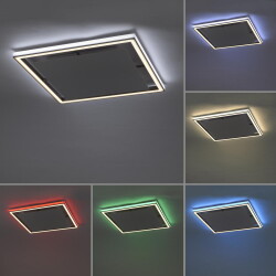 LED Deckenleuchte Helix in Aluminium 48W 1900lm