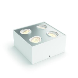LED Spot Box in Weiß 4x 4,5W 2000lm