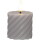LED Kerze Flamme Swirl in Grau 2x 0,03W 75mm