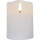 LED Kerze Flamme Rustic in Weiß 0,03W 100mm