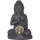 LED Solar Dekoleuchte Buddha in Anthrazit 0,06W IP44 mit Dämmerungssensor