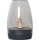 LED Solar Kerze Tropea in Schwarz und Transparent 2x 0,06W IP44 mit Dämmerungssensor