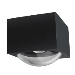 LED Wandleuchte in Graphit IP65