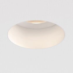 Recessed lamp Trimless in white matte gu10
