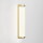 LED Wandleuchte Versailles in Gold-matt und Weiß 12W 661lm IP44 370mm