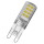 Osram LED Lampe ersetzt 30W G9 Brenner in Transparent 2,6W 320lm 2700K 3er Pack