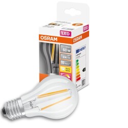 Osram led lampe remplace 60w e27 ampoule - a60 en...