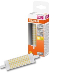 Osram led lamp replaces 150w r7s tube - r7s-118 in white...
