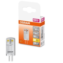 Osram LED Lampe ersetzt 10W G4 Brenner in Transparent...