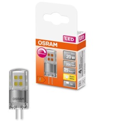 Osram LED Lampe ersetzt 20W G4 Brenner in Transparent 2W...