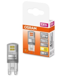 Osram led lamp vervangt 20w g9 brander in transparant...
