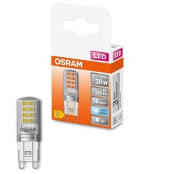 Osram led lamp vervangt 30w g9 brander in transparant...