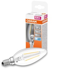 Osram led lamp replaces 25w e14 candle - b35 in...