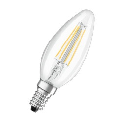 Osram LED Lampe ersetzt 60W E14 Kerze - B35 in...