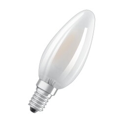Osram LED Lampe ersetzt 25W E14 Kerze - B35 in Weiß...