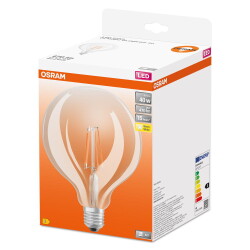 Osram LED Lampe ersetzt 40W E27 Globe - G125 in...