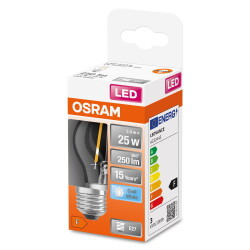 Osram LED Lampe ersetzt 25W E27 Tropfen - P45 in...