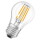 Osram LED Lampe ersetzt 60W E27 Tropfen - P45 in Transparent 5,5W 806lm 2700K 1er Pack