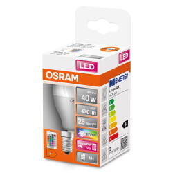 Osram LED Lampe ersetzt 40W E14 Tropfen - P48 in...