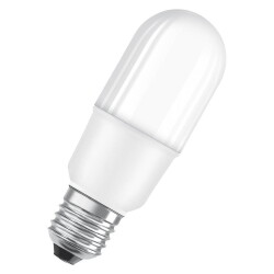 Osram LED Lampe ersetzt 60W E27 Kolben in Weiß 8W...