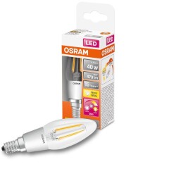 Osram led lamp replaces 40w e14 candle - b35 in...
