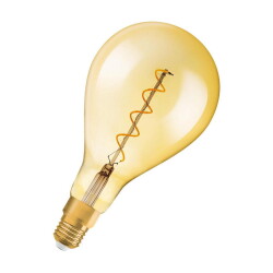Osram LED Lampe ersetzt 28W E27 Birne - A60 in Gold 4W...