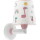 Kinderzimmer Wandleuchte P Flamingo in Mehrfarbig und Weiß E27