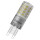 Osram LED Lampe ersetzt 40W G9 Brenner in Transparent 4W 470lm 2700K dimmbar 4er Pack