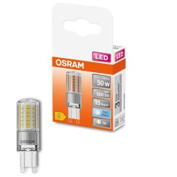Osram led lamp replaces 50w g9 burner in transparent 4.8w...