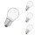 Osram LED Lampe ersetzt 40W E27 Tropfen - P45 in Weiß 4W 470lm 4000K 4er Pack