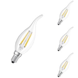 Osram LED Lampe ersetzt 40W E14 Windstoßkerze -...