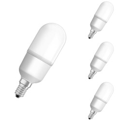 Osram LED Lampe ersetzt 60W E14 Kolben in Weiß 8W...