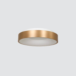 LED Deckenleuchte Ringlede in Gold 30W 2800lm