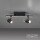 LED Wand- und Deckenleuchte Barik in Schwarz 2x GU10 4,5W 720lm