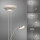 LED Stehleuchte Zahara in Silber 16W 1900lm