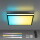 LED Deckenleuchte RGBW Mario Black in Schwarz 19,5W 1650lm