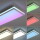 LED Deckenleuchte RGBW Mario White in Grau 24,5W 2800lm