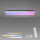 LED Deckenleuchte RGBW Mario White in Grau 24,5W 2800lm