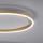 LED Deckenleuchte Ritus in Gold 20W 2650lm