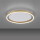LED Deckenleuchte Ritus in Gold 20W 2650lm