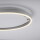 LED Deckenleuchte Ritus in Silber 20W 2650lm