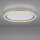 LED Deckenleuchte Ritus in Gold 28W 3650lm