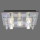LED Deckenleuchte Kemal2.0 in Transparent 5x 1,5W 900lm G4 5-flammig