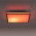 LED Deckenleuchte RGBW Mario Black in Schwarz