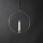 LED Pendelleuchte Flamme Ring in Gold 0,06W