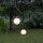 LED Solar Gartenkugel Globy in Weiß 0,13W IP65 mit Dämmerungssensor und Erdspieß