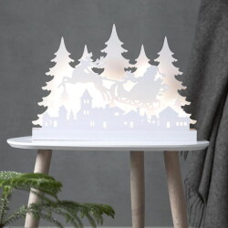 LED Lichtszene Grandy Wald in Weiß 1,08W 80mm