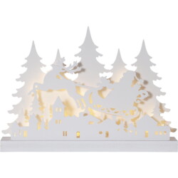 LED Lichtszene Grandy Wald in Weiß 1,08W 80mm